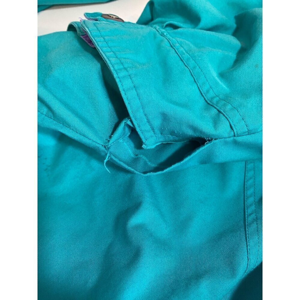 Innovations by Izzi Vintage 80's Teal Purple Jacket Women's Size Small - Picture 12 of 12